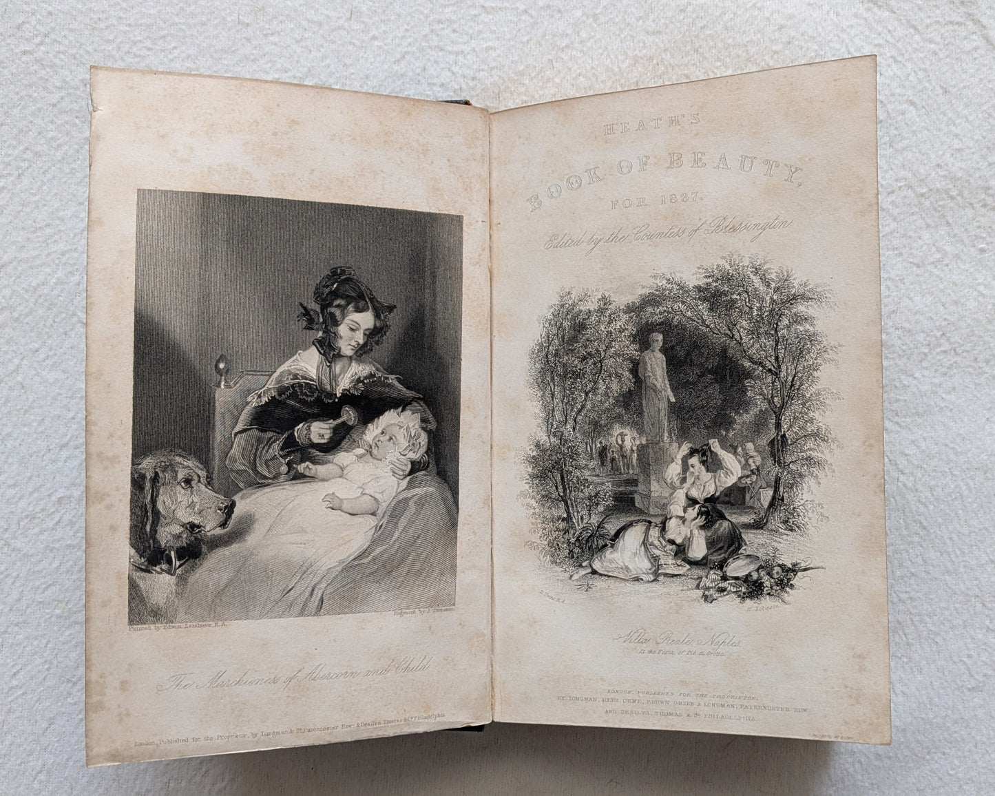 Heath's The Book of Beauty - 1837