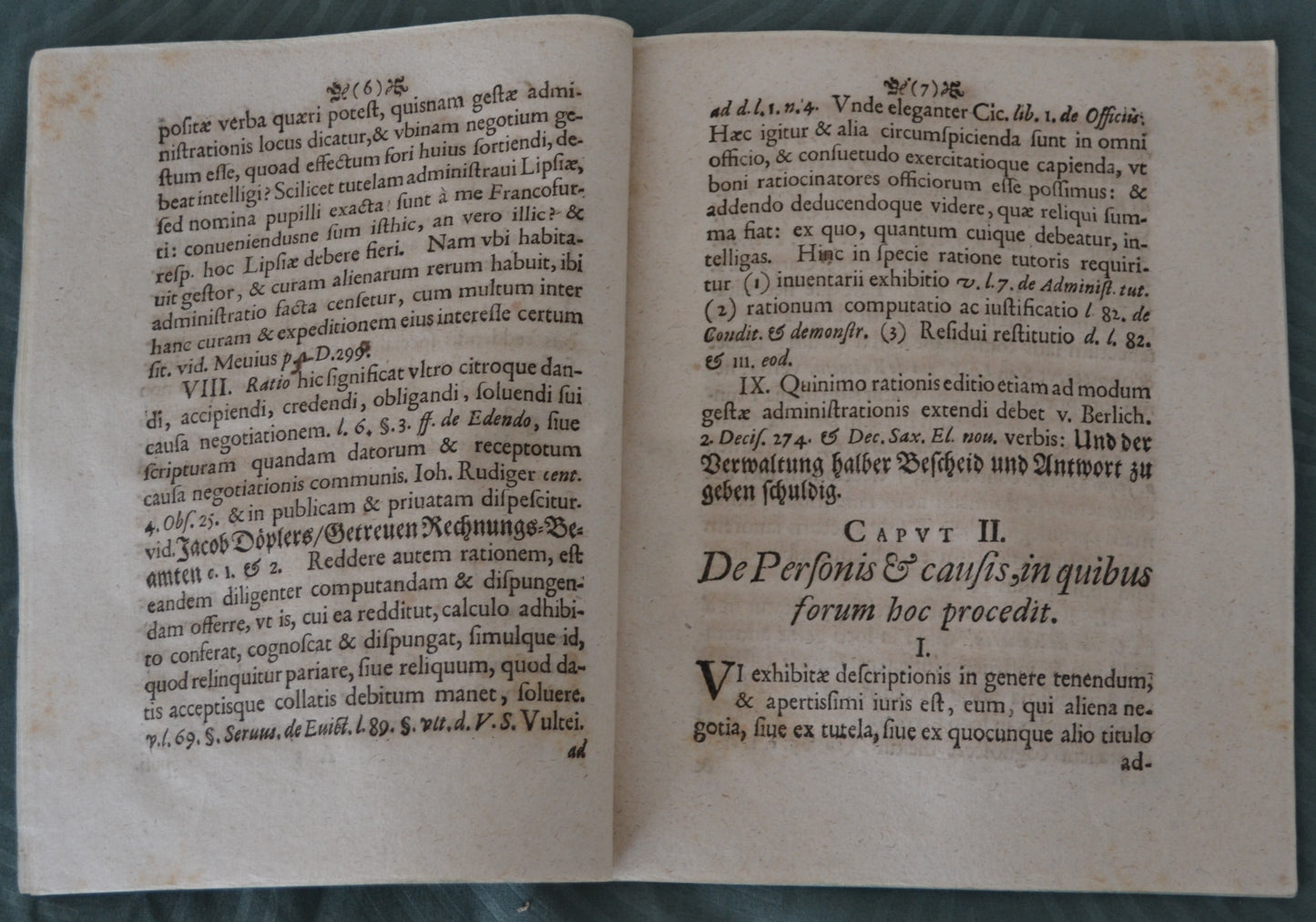 De Foro Gestae Administrationis - 1690