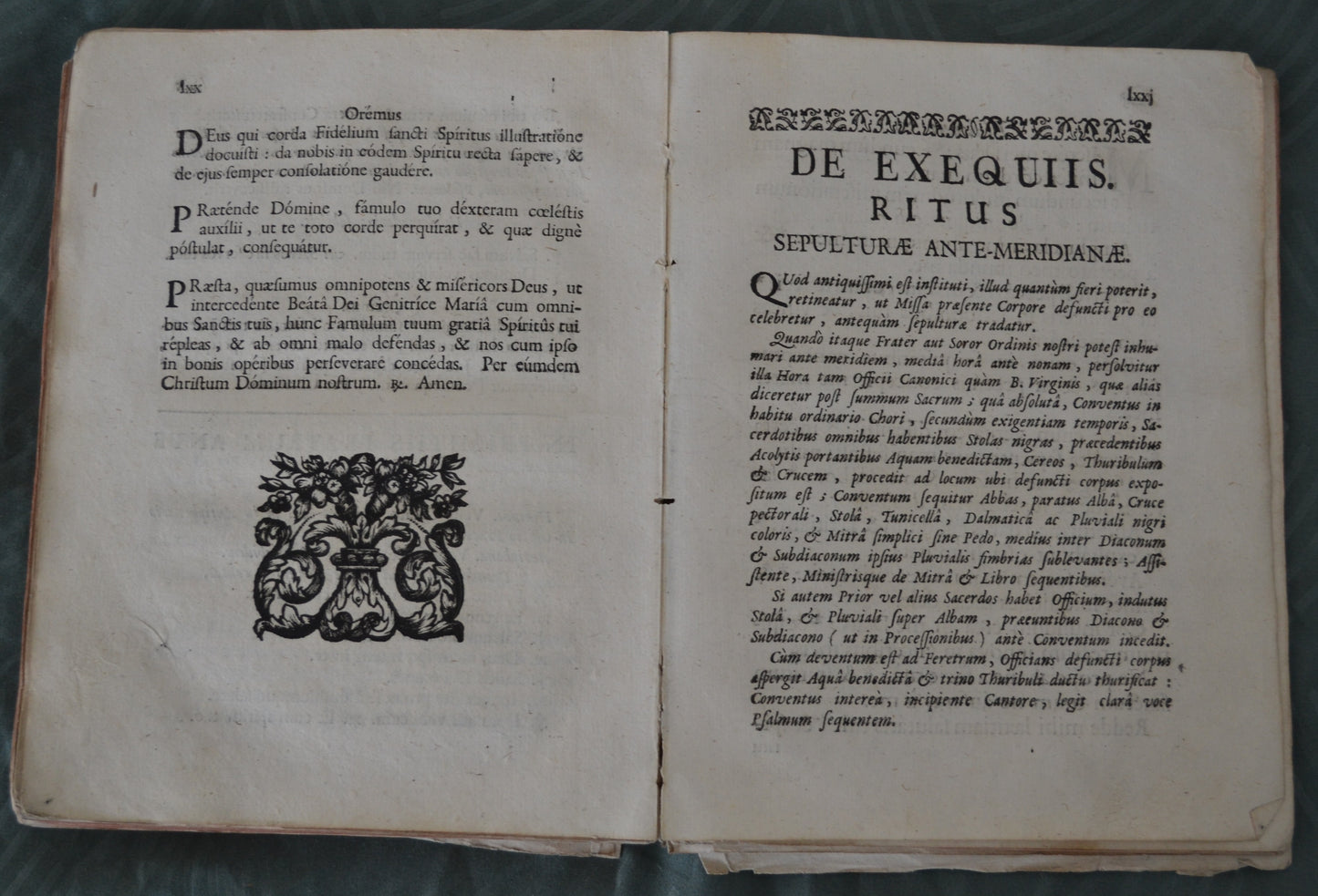 Processionale ad usum sacri et canonici ordinis Praemonstratensis - 1727