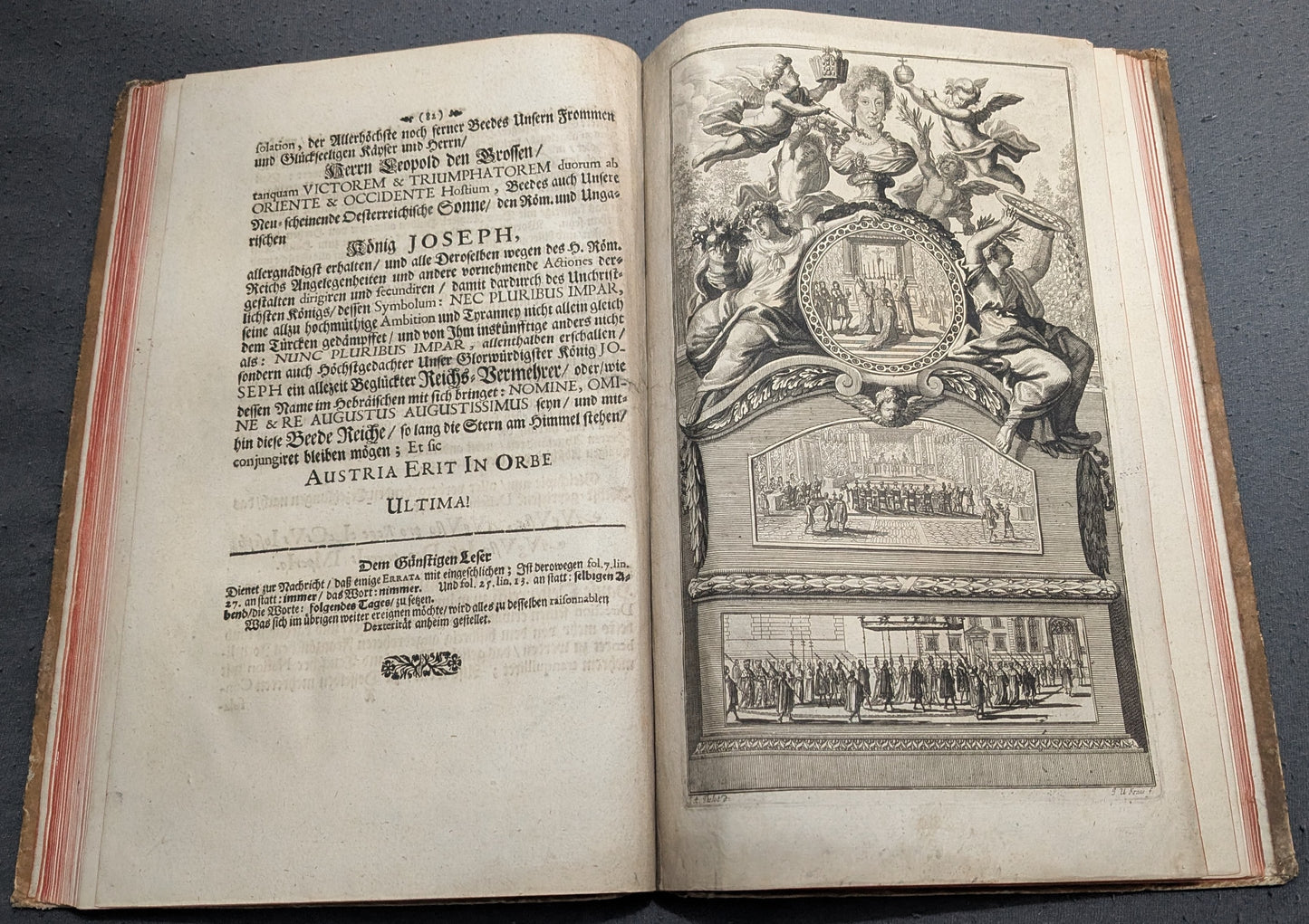 Austria S. R. Imperii coniux - 1690 - 2 Teile - Erstausgabe - sehr selten