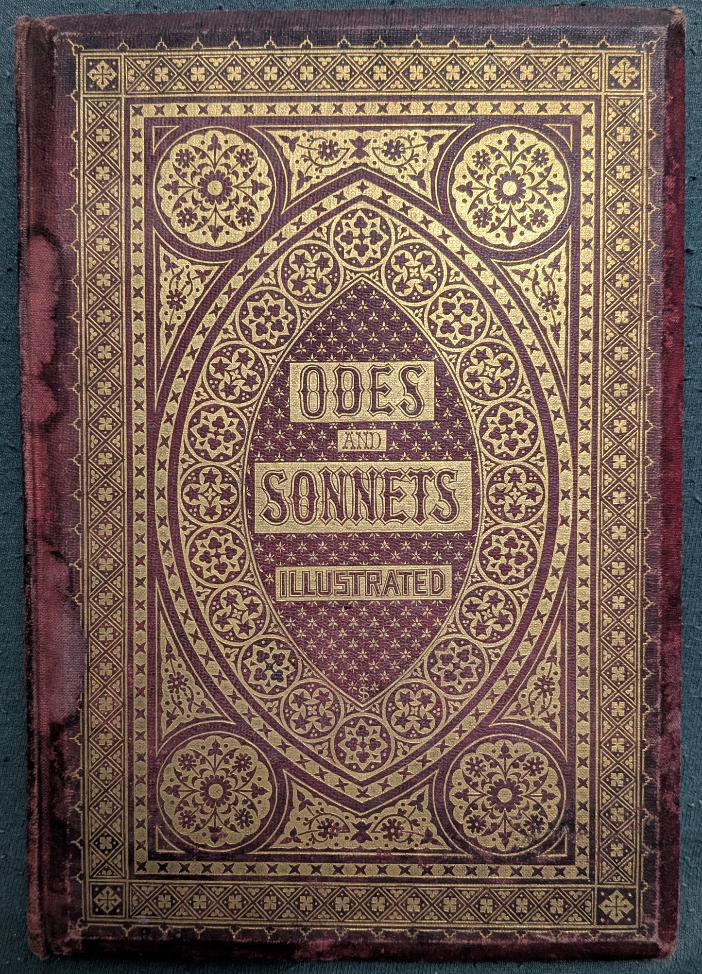 Odes and Sonnets Illustrated - 1859 - Erstausgabe