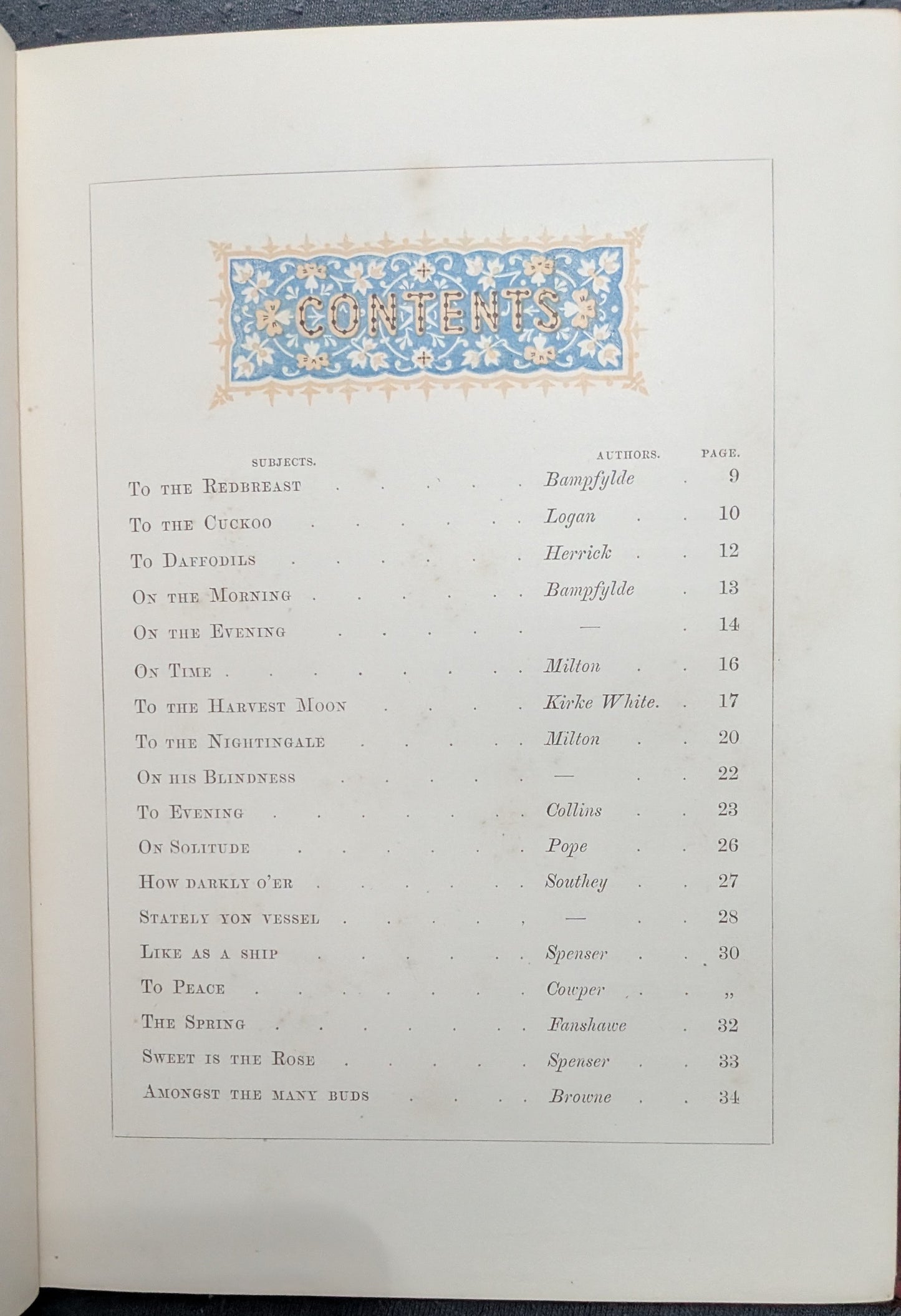 Odes and Sonnets Illustrated - 1859 - Erstausgabe