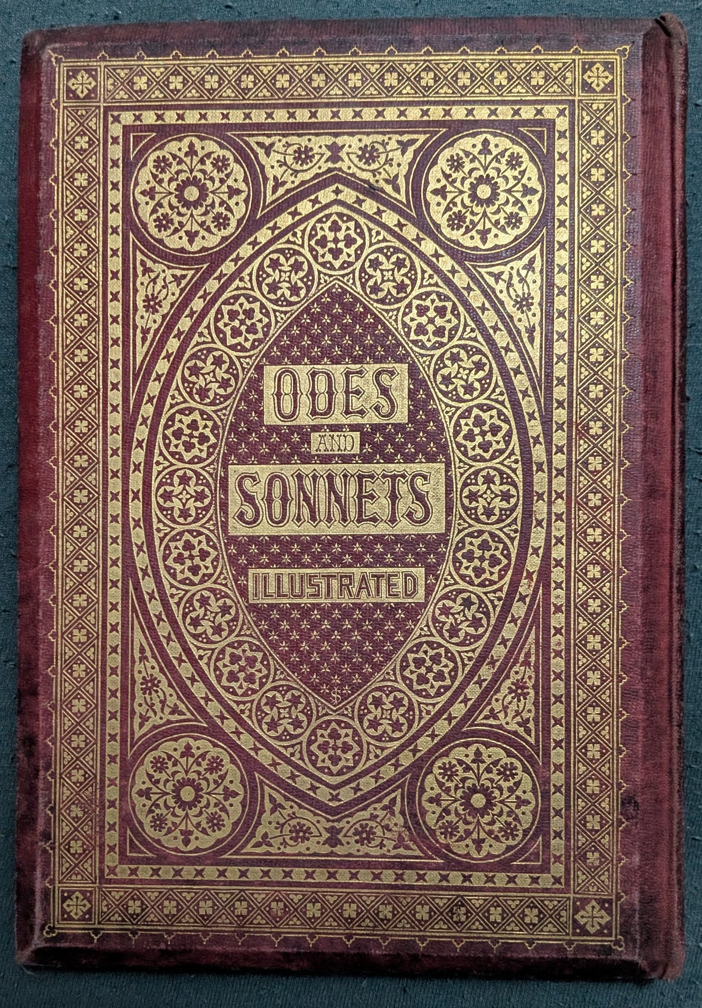 Odes and Sonnets Illustrated - 1859 - Erstausgabe