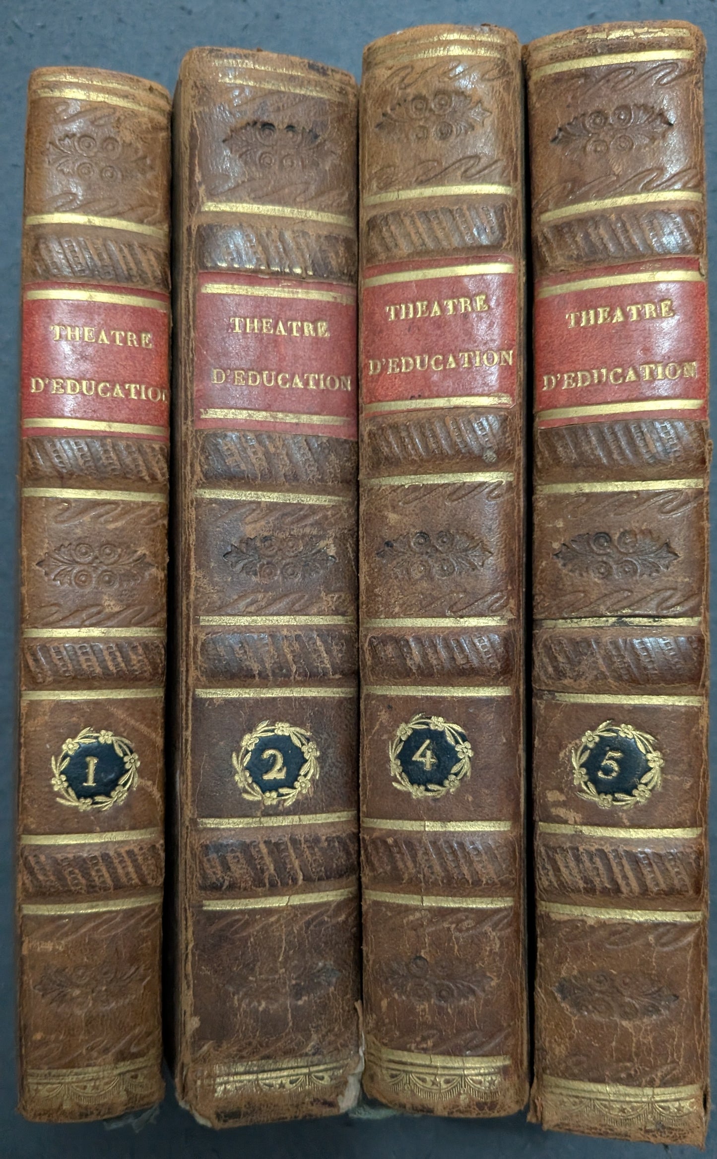 Theatre D'Education - 1813 - Volume 1, 2, 4, 5