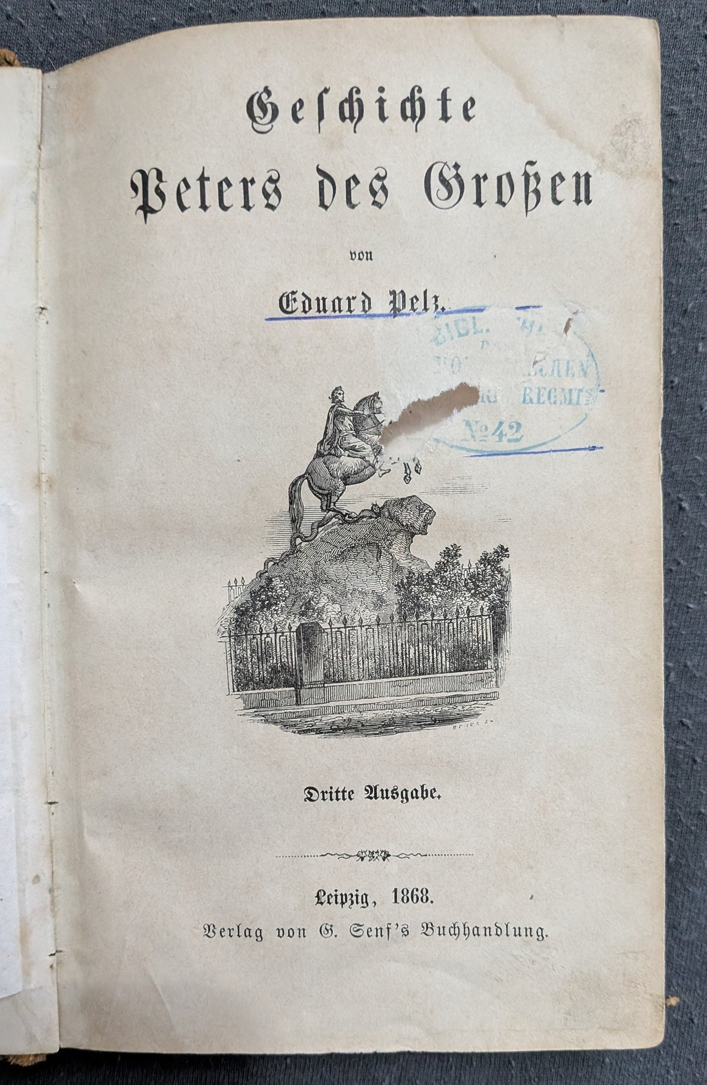Geschichte Peters des Großen - 1868