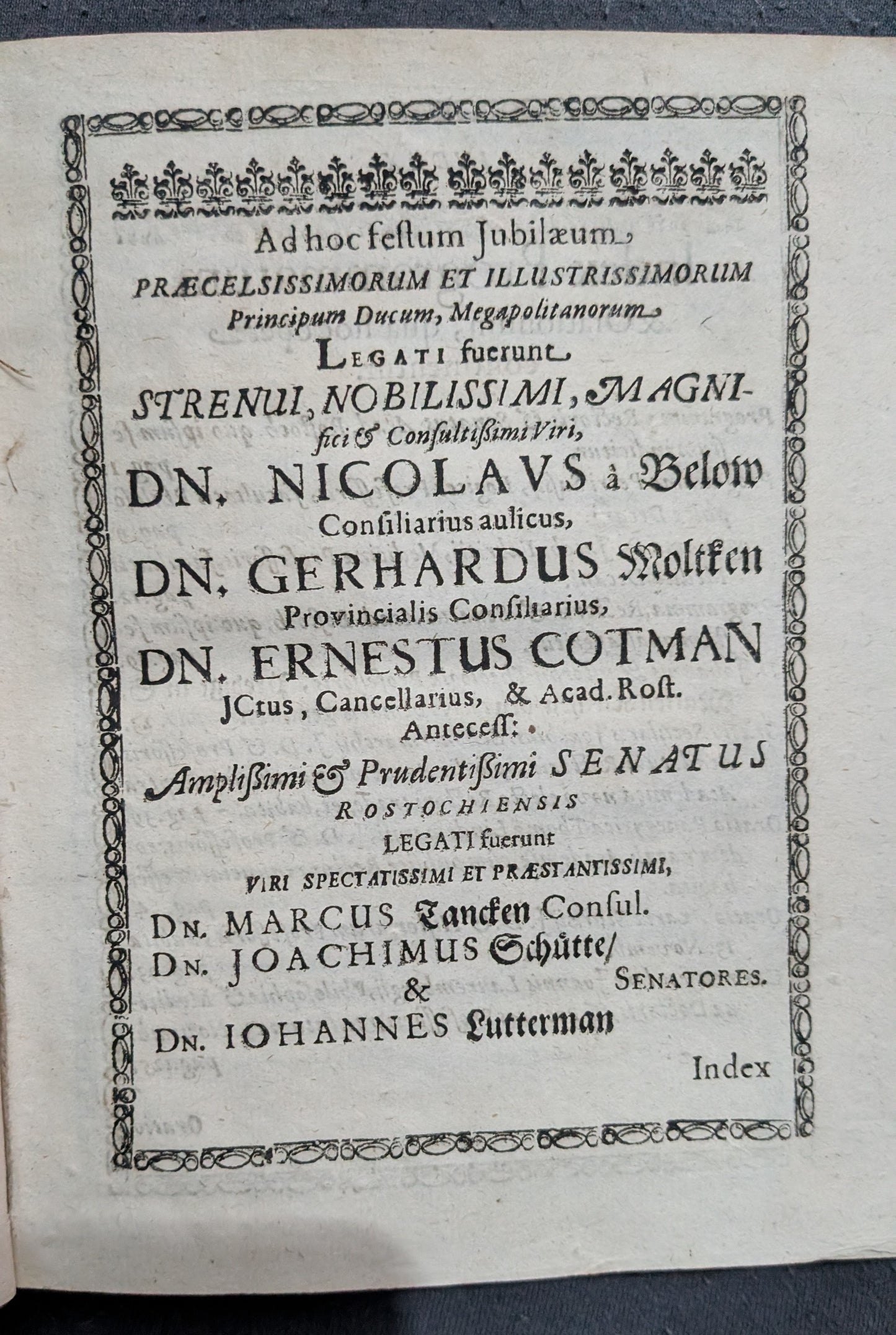 Corona Varno-Balthico-Rosea - 1625