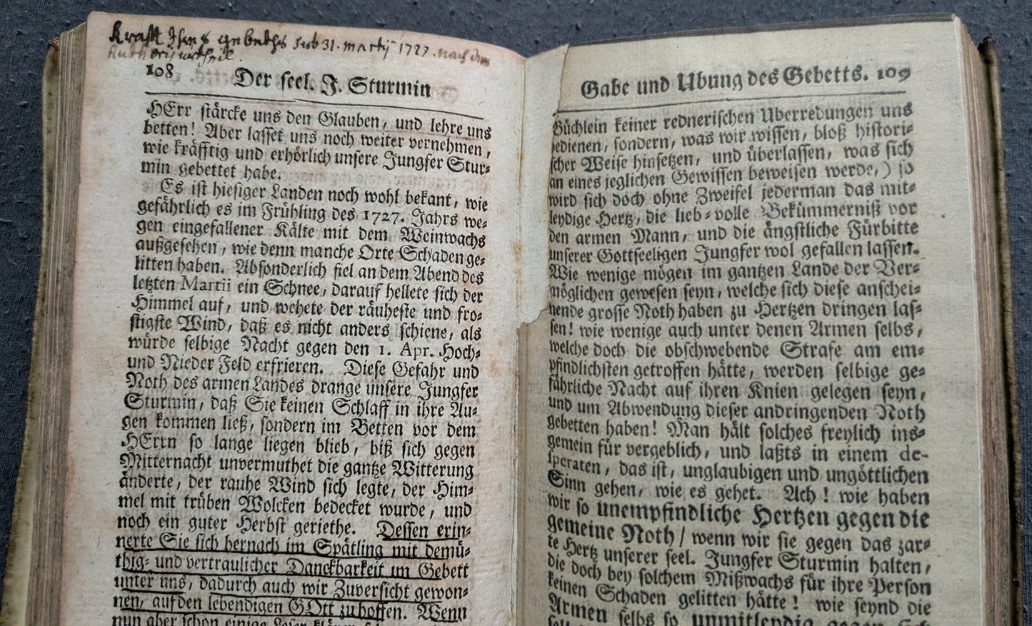 Die Würtembergische Tabea, oder das Merckwürdige äussere und innere Leben... - 1732