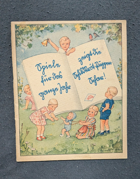 Spiele für das ganze Jahr zeigt die Schildkröt-Puppen-Schar - 1937
