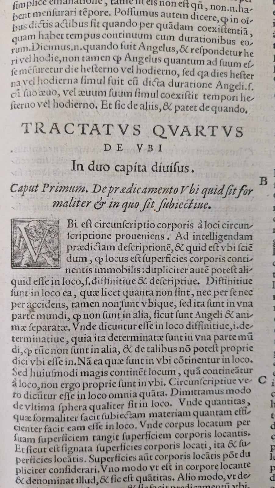 Thomae De Vio Caietani  Praedicabilia Porphyrii - 1556 & S. Thomae Aquinatis praeclarissima commentaria in 2 Bänden (sehr selten) - 1568