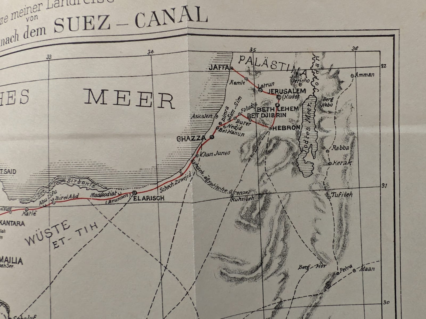 In Algerien, Marokko, Palästina und am Roten Meere - 1891 - Erstausgabe