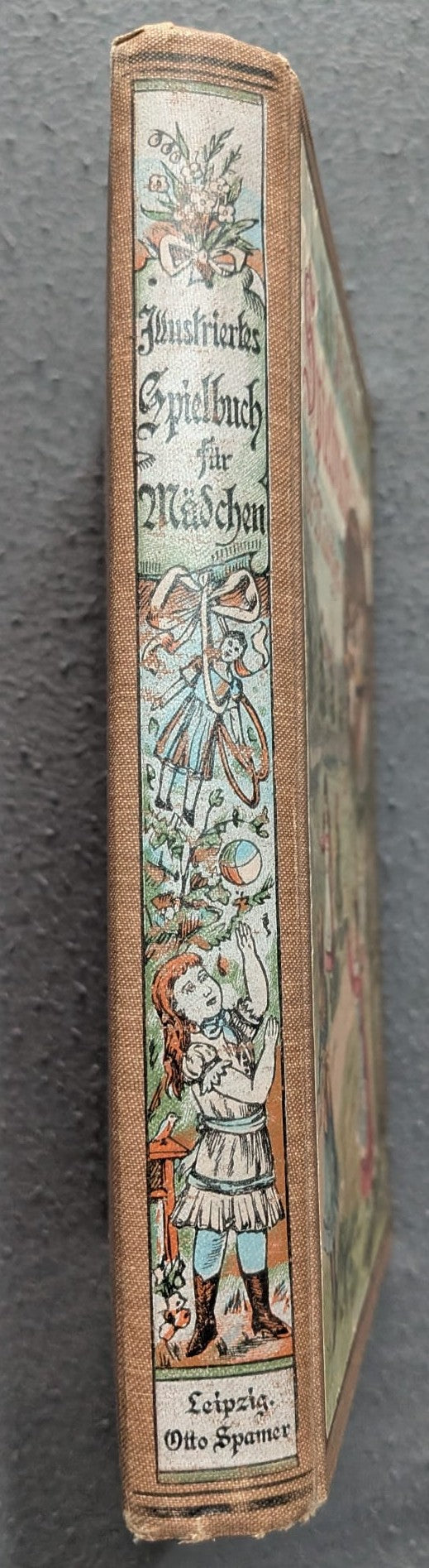Illustriertes Spielbuch für Mädchen - 1904