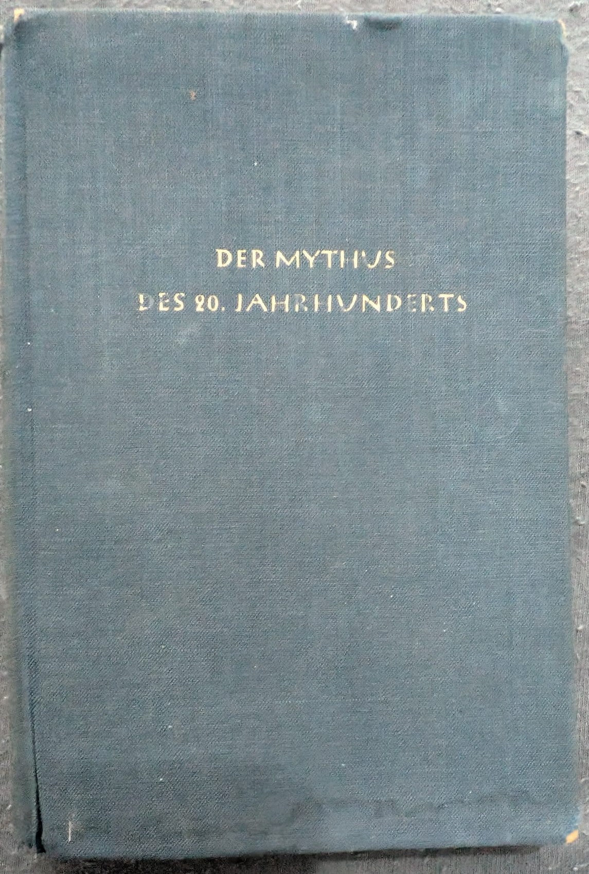 Der Mythus des 20. Jahrhunderts - 1935